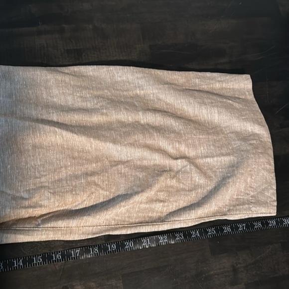 Old Navy Tan Full Length Linen Blend Trousers Size XL - Picture 9 of 9